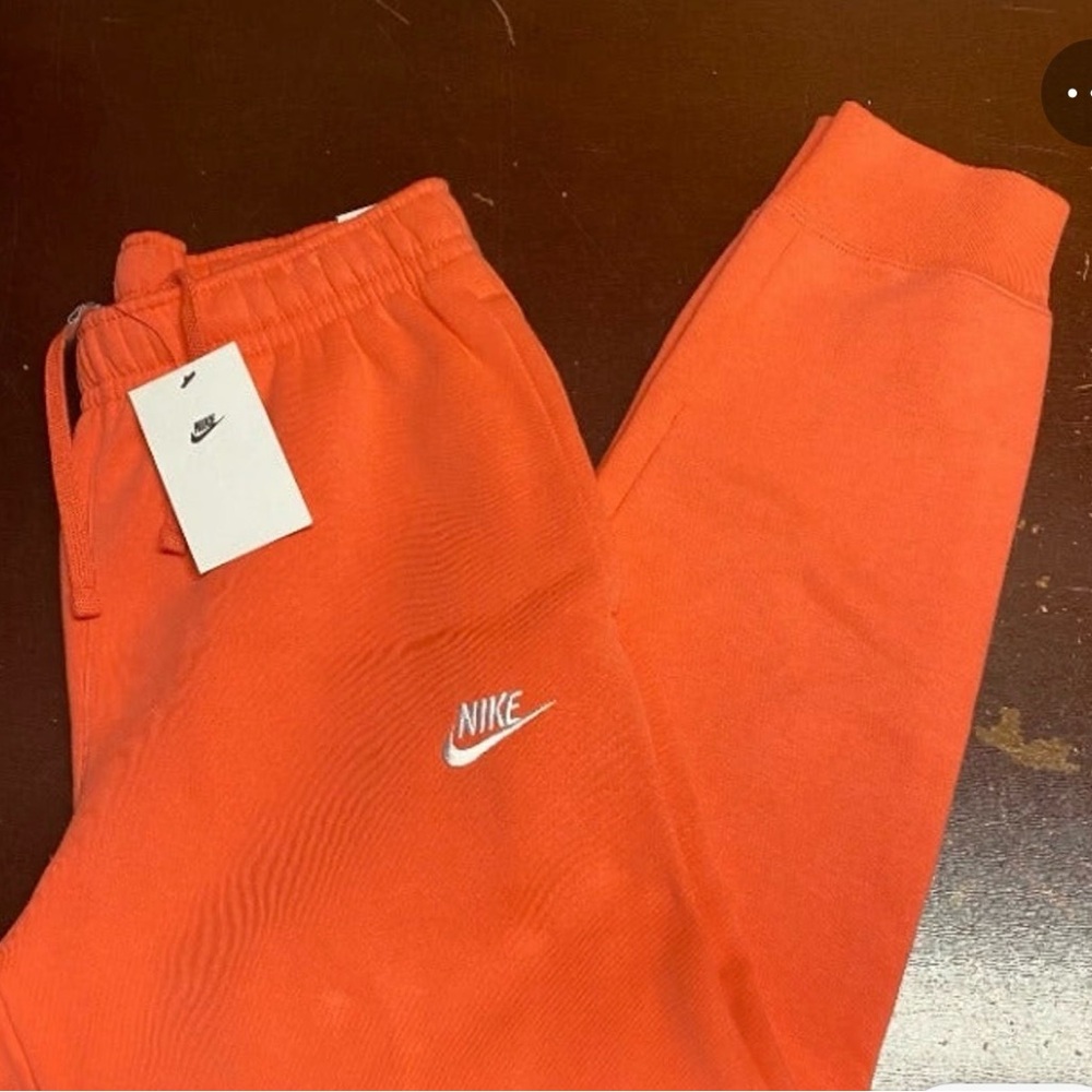 Nike Women’s Bright Orange Sweatpants